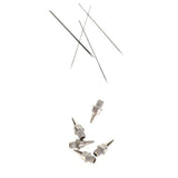 Maxbell Stainless Steel 5pcs 0.3mm Airbrush Needle & 5pcs 0.2mm Nozzle
