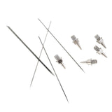 Maxbell Stainless Steel 5pcs 0.3mm Airbrush Needle & 5pcs 0.2mm Nozzle