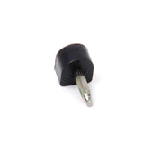 Maxbell 24 Pairs Black High Heel Plates Replacements Shoes Repair Tips Taps Caps