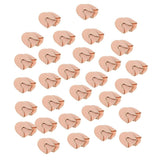 30 Pairs Pointe Ballet Dance Tiptoe Toe Caps Covers Pads Protector Pain Relief
