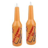 Maxbell Colorful Bartender Practice Barmen Flair Bar Pub Cocktail Shaker Orange 2pcs