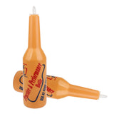 Maxbell Colorful Bartender Practice Barmen Flair Bar Pub Cocktail Shaker Orange 2pcs