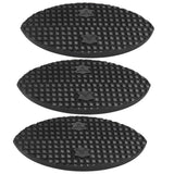 Maxbell Maxbell 3Pair Anti-slip Rubber Glue on Soles Shoes Heel Tips DIY Repair Supplies Kit