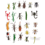 24x Plastic Insect Model Ladybug Scorpion Bee Ant Bugs Kids Educational Toys