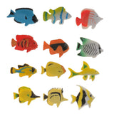 Maxbell Maxbell 24Plastic Marine Animal Figure Ocean Creatures Dolphin Turtle Angel Fish Toy