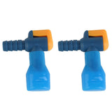 Maxbell 2 Pieces Water Bag Replacement Piping Suction Nozzle with Switch Dust Cap - Aladdin Shoppers