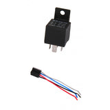 Maxbell Car Vehicle Truck Motor 12V 40A AMP SPST Relay & Harness Socket 4Pin 4 Wire