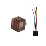 Maxbell Car Truck Auto 12V 60A 60 AMP SPDT Relay Relays 5 Pin 5P & 5 Wire Socket
