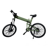1:6 Scale Foldable Bike Bicycle Green