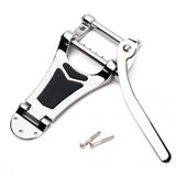 Tremolo Tailpiece Bridge for Les Paul Guitar Chrome