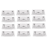 12 Pack Marine Stainless Steel Boat Hatch Latch Flush Lift Ring Pull Handle