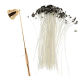 Maxbell 50 Pieces 20cm Pre Waxed Candle Wicks for Candle Making and Candle Snuffer - Aladdin Shoppers