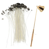 Maxbell 50 Pieces 20cm Pre Waxed Candle Wicks for Candle Making and Candle Snuffer - Aladdin Shoppers