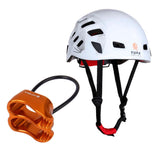 Maxbell Climbing Helmet Safety Mountaineering Rappelling Protect Gear + Belay Device - Aladdin Shoppers