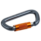 Maxbell 35KN Figure 8 Belay Device Rappelling Ring + 28KN Self Locking Carabiner Mountaineering Rock Climbing Safety Rescue Gear - Aladdin Shoppers