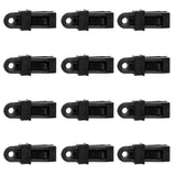 Maxbell 12 Pieces/ Set Heavy Duty Tarp Clips Tent Awning Clamp Car Boat Cover Tie Down Snap Outdoor Camping Tools - Aladdin Shoppers