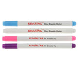 4 Pieces 1mm Air Erasable/Water Soluble Pens Temporary Marking Disappearing Ink Drafting Pens for Cloth