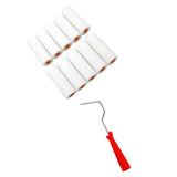 Maxbell 10Pieces Paint Foam Sponge Rollers Decorators Brush + 1Piece Iron Handle - Aladdin Shoppers