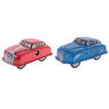 Maxbell Maxbell 2 Pieces Vintage Car Model Wind-up Clockwork Tin Toy Collectible Gift