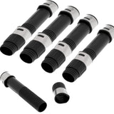 Maxbell 5 Pieces Fly Reel Seat Spinning Fishing Rod Reel Seat Rod Building Fishing Rod Component 25mm - Aladdin Shoppers