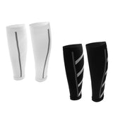 Maxbell Maxbell 2 Pairs Unisex Running Compression Calf Sleeves Shin Splints Leg Socks