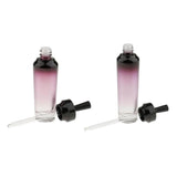 Maxbell Maxbell 2 Pieces Empty Glass Eye Dropper Bottles Essential Oil Perfume Pipette Vials