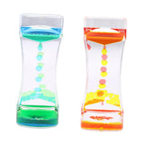 Maxbell Maxbell 2Pieces Floating Color Mix Oil Liquid Bubbler Motion Timer Hour Glass Decor