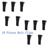 Maxbell 10Pieces Belt Clip for BaoFeng BF-666s 777S 888s Two-way Radio Walkie Talkie