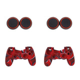 Maxbell Camo Silicone Skin Case Cover +Thumbstick Caps for Sony PlayStation 4 PS4 - Aladdin Shoppers