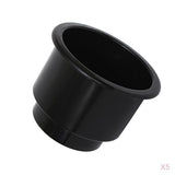 Maxbell 5pcs Black Center Hole Cup Drink Can Bottle Holder Convenient Car Motorhome - Aladdin Shoppers
