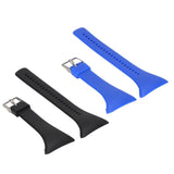 Maxbell 2 Fashion Silicone Watch Band Replacement Strap For Polar FT4 FT7 FT Watch Black Blue - Aladdin Shoppers