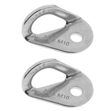 Maxbell 2 Pieces 10mm 25KN Mountaineering Rock Climbing Caving Bolt Hanger Equipment Outdoor - Aladdin Shoppers