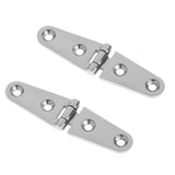 Maxbell 2 Piece 3.94'' x 1'' Heavy Duty Marine 316 Stainless Steel Boat Cabin Hatch Strap Hinge - Aladdin Shoppers