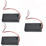 Maxbell 3x PP3 Enclosed Battery Holder Box with ON / OFF Switch & 13cm / 5.1 inch Wires - Aladdin Shoppers