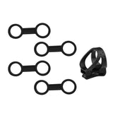 Maxbell 5 Pieces Scuba Dive Snorkeling Mask Silicone Snorkel Keeper Clip Retainer - Aladdin Shoppers