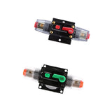 Maxbell 2 Pieces 100A Car Audio Circuit Breaker Fuse Holder Manual Reset Switch - Aladdin Shoppers