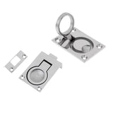 Maxbell Door Hatch Cabinet Boat Hatch Ring Pull + Slam Latch 316 Stainless Steel