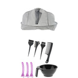 Maxbell Maxbell Salon Hair Coloring Dyeing Tool Bowl Brush Cape Clips Set For Hairdressing