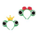 Maxbell Lovely Frog Style Headband Christmas Couple Headdress for Fancy Dress Party - Aladdin Shoppers
