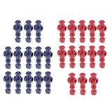 Maxbell 26 Pieces 5/8" Foosball Man Table Soccer Player Replacement Red & Blue - Aladdin Shoppers