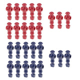 Maxbell 26 Pieces 5/8" Foosball Man Table Soccer Player Replacement Red & Blue - Aladdin Shoppers