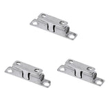 Maxbell 3Pcs Boat Motorhome Cupboard Cabinet Steel Ball Catch Door Latch Bolt