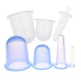 Maxbell Maxbell 8Pcs Silicone Suction Massage Body Face Eyes Cups Anti Cellulite Cupping Set for Pain Relief