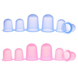 Maxbell Maxbell 12 Pieces Silicone Anti Cellulite Massage Cupping Body Facial Cups M L