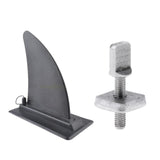 Maxbell Kayak Skeg Tracking Fin Integral Fin with Fin Screw and Plate Set for Boat - Aladdin Shoppers