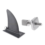 Maxbell Kayak Skeg Tracking Fin Integral Fin with Fin Screw and Plate Set for Boat - Aladdin Shoppers