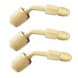 Maxbell 3Pieces Split Ductless Port Adapter - 5/16'' SAE Female to 1/4'' SAE Male - Aladdin Shoppers