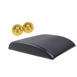 Maxbell Maxbell 2Pc 4.5cm Yoga Spikey Massage Gym Ball + Ab Mat Abdominal Sit Up Support Pad