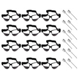 Maxbell 12pcs Basketball Glasses Sports Eyewear Training + 12pcs Pump Needle - Aladdin Shoppers