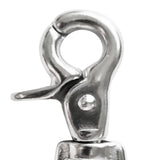 Maxbell 2 Piece Stainless Steel Swivel Lobster Clasp Clip Snap Hook Bag Pet Lanyard